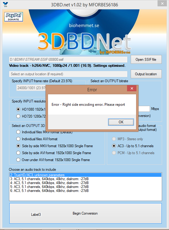 3DBD.net error 1
