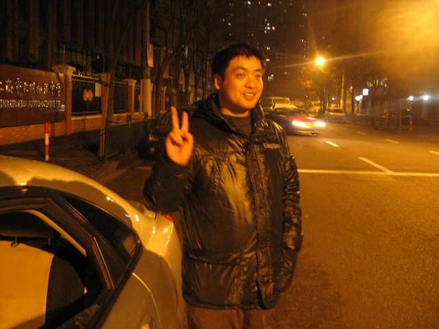 高博在路上吹风，江南style
